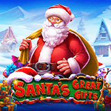 Spanduk Bonus & Diskon Top Up Game Pragmatic Play Dan PG Soft Terpercaya 2026 Santa's Great Gifts