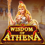 Spanduk Bonus & Diskon Top Up Game Pragmatic Play Dan PG Soft Terpercaya 2026 Wisdom Of Athena