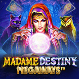 Spanduk Bonus & Diskon Top Up Game Pragmatic Play Dan PG Soft Terpercaya 2026 Madame Destiny Megaways