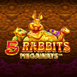 Spanduk Bonus & Diskon Top Up Game Pragmatic Play Dan PG Soft Terpercaya 2026 5 Rabbits Megaways